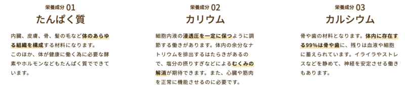 おからパウダーの栄養素1